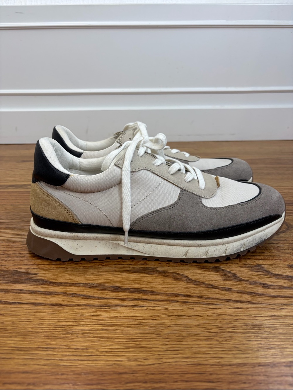 Madewell Kickoff Trainer Sneakers in Leather and (Re)sourced Nylon (11)